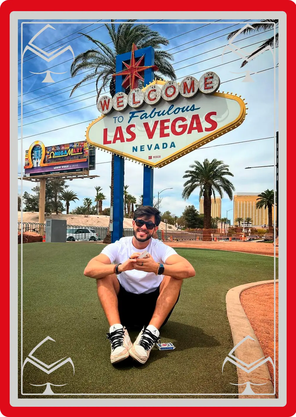 Caio em Las Vegas